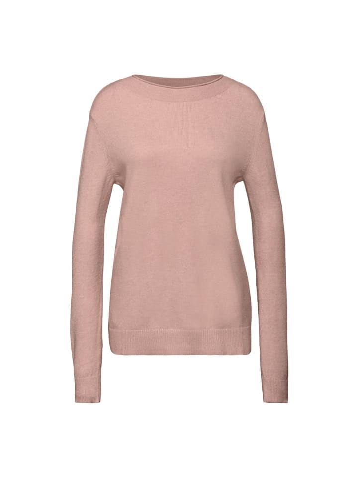 Pullover in faded rose mel.