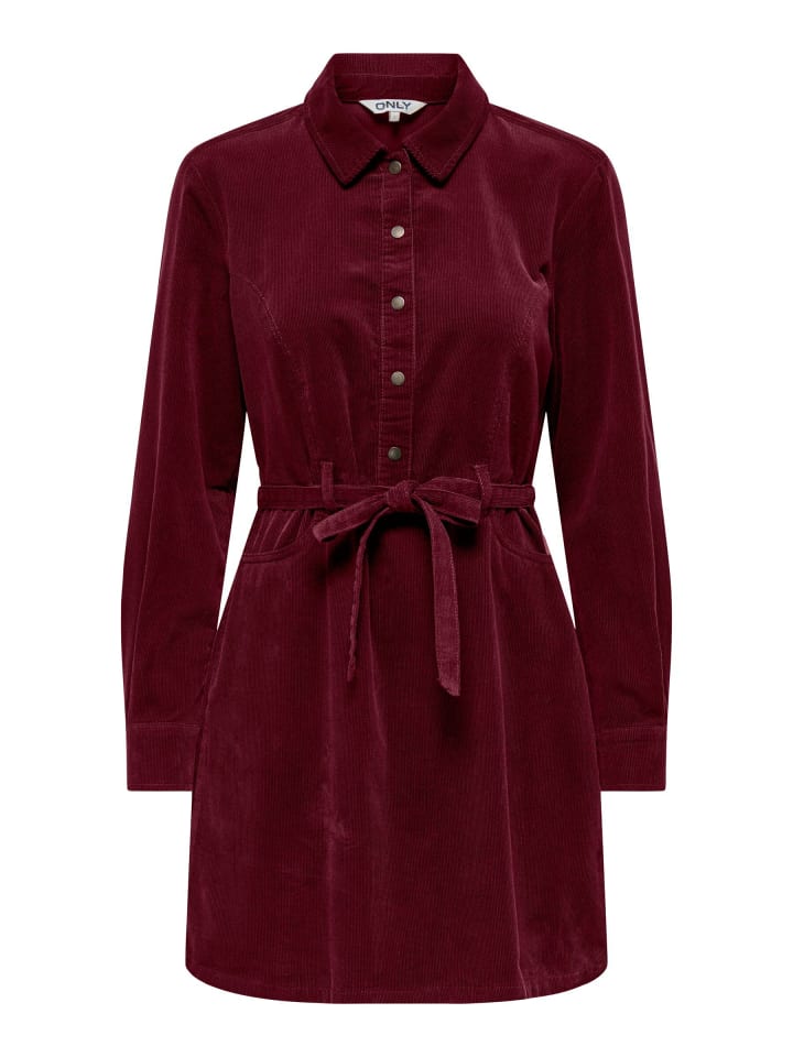 Kleid in Cabernet