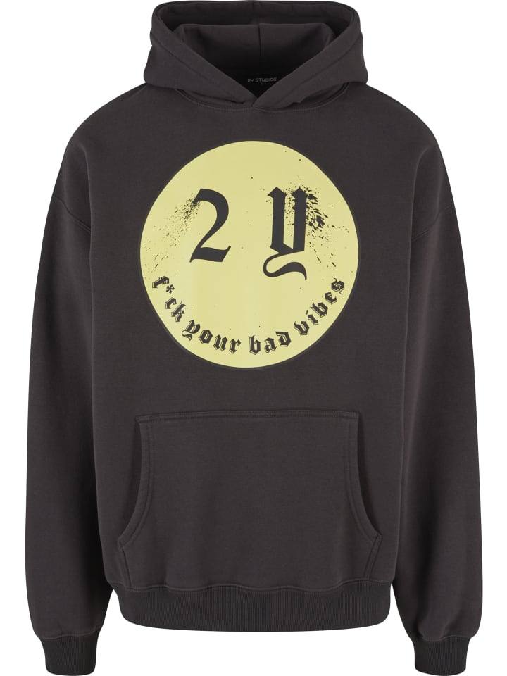 Sweat & Fleece - Hoody in washed black