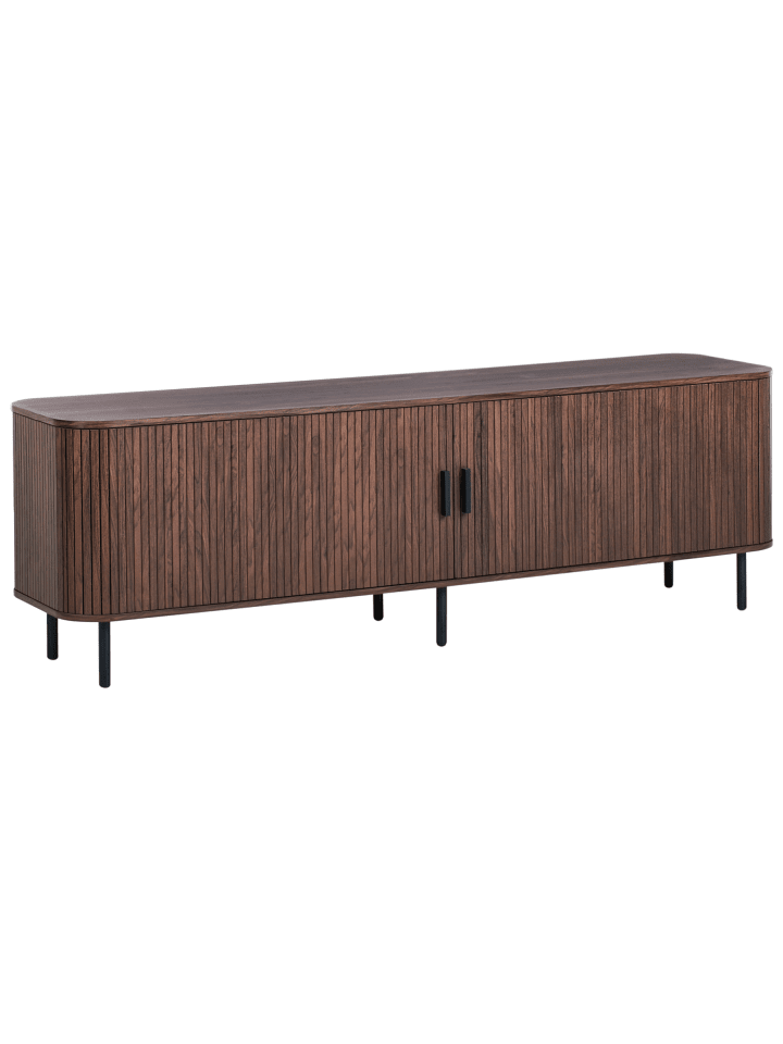 TV-Schrank BRADLEY in Braun/Schwarz - (W) 180 x (H) 58 x (L) 45 cm
