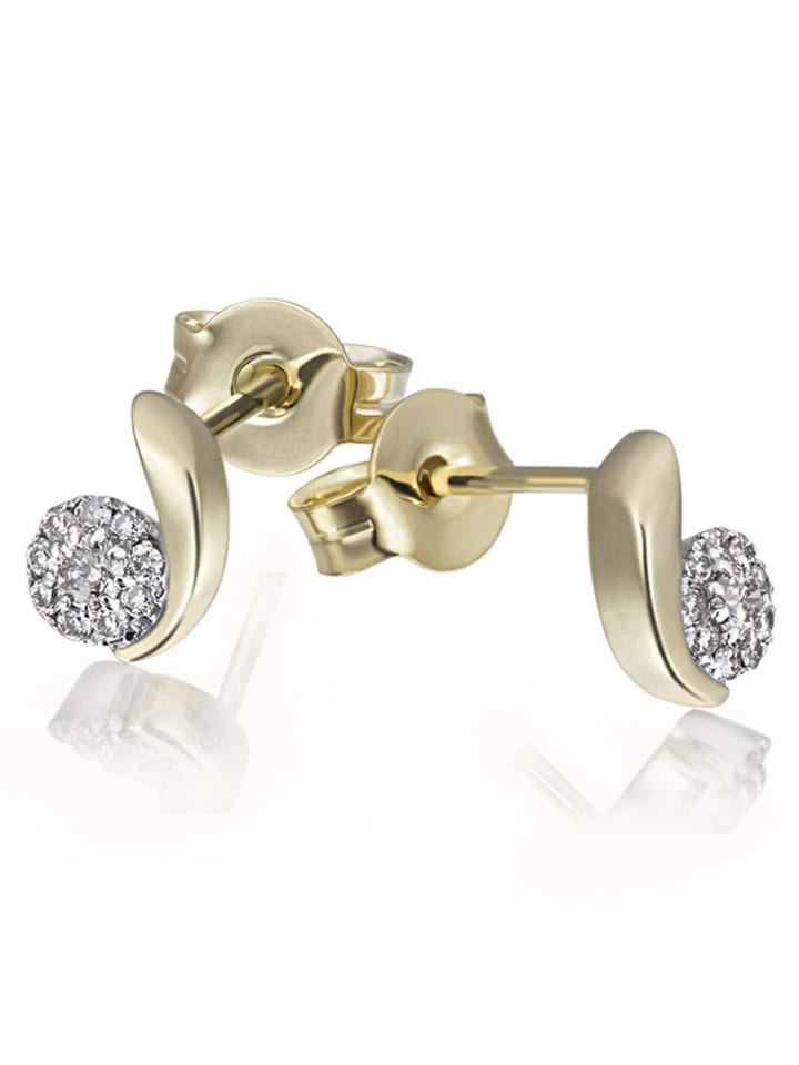 585/- Gold in gelb