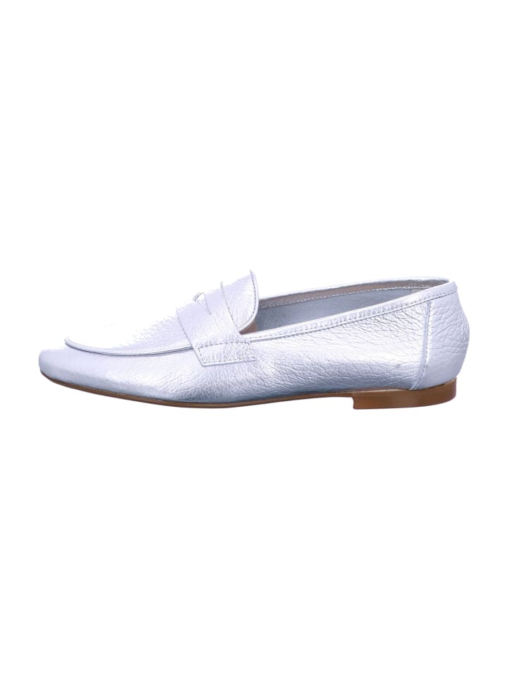 Klassische Slipper in Grau
