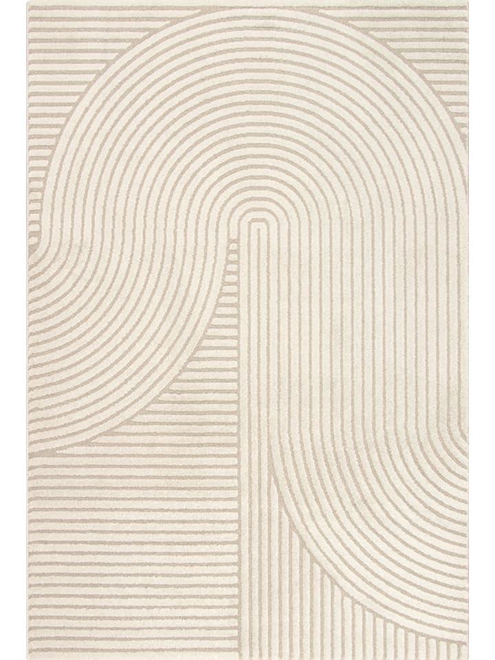 Kurzflorteppich Everest in Beige