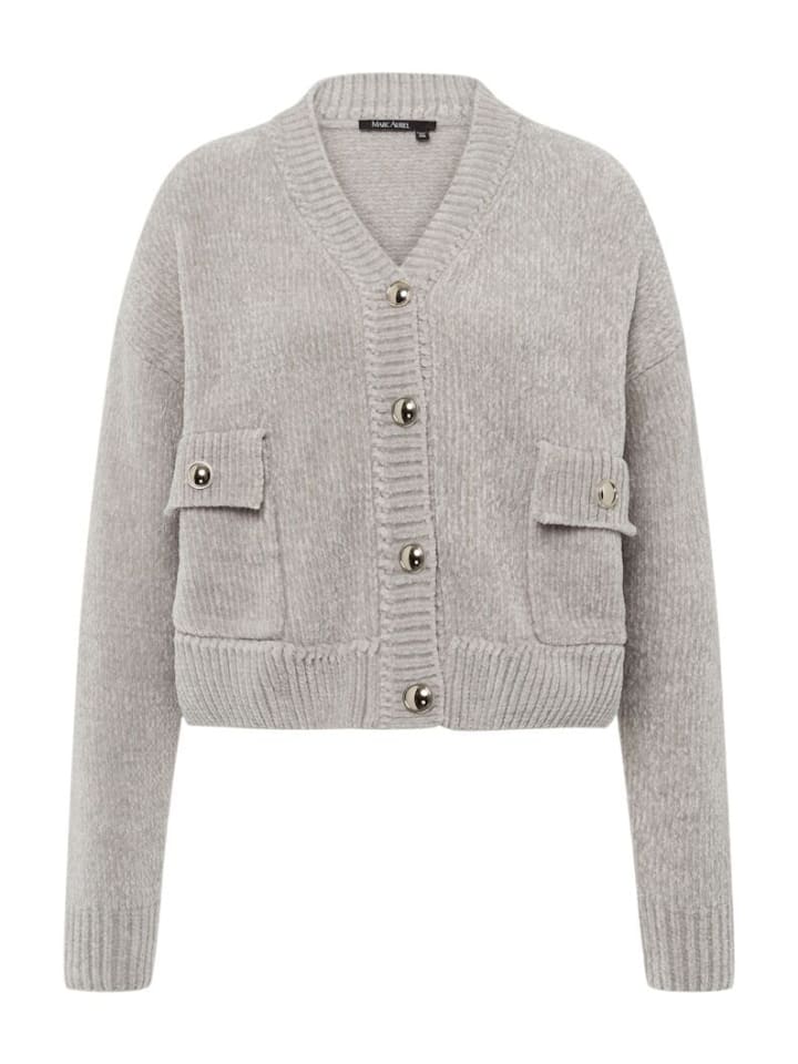 Strickjacke in stone
