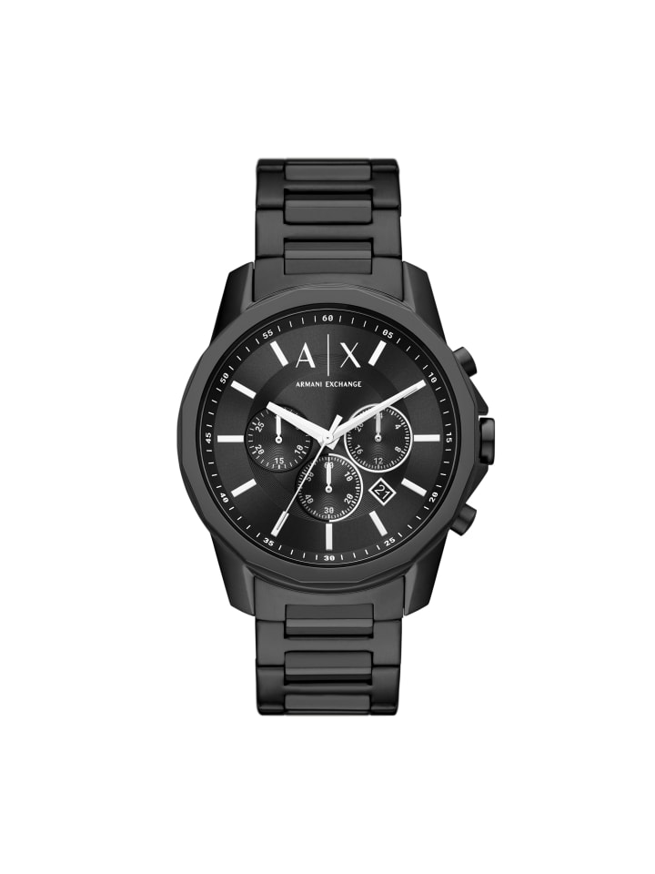 Armbanduhr The Black Chronograph in schwarz