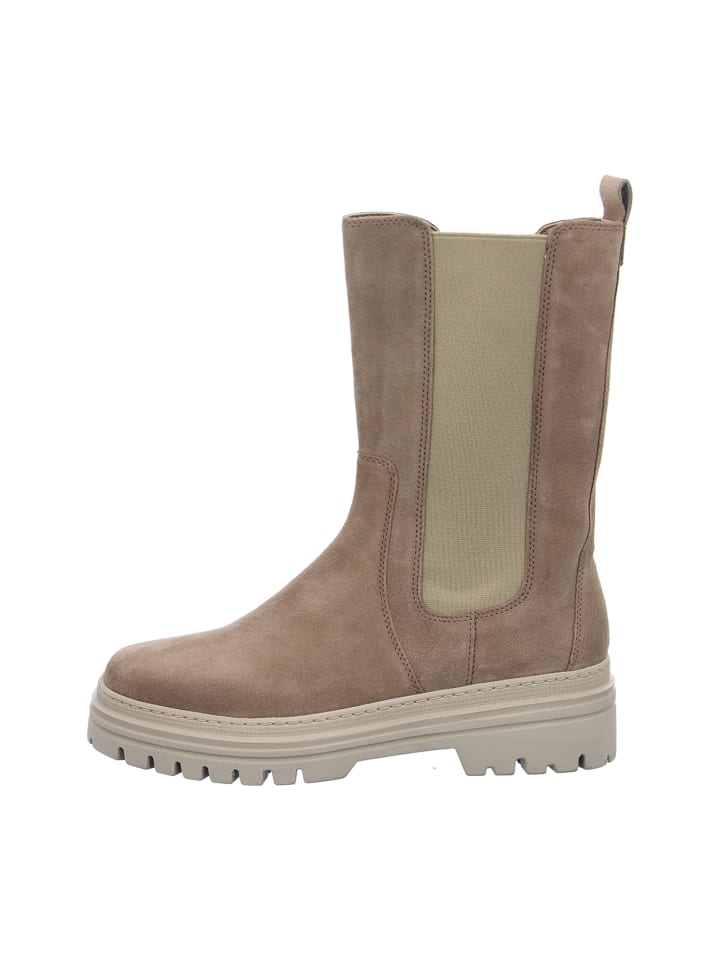 Chelsea Boots in Beige