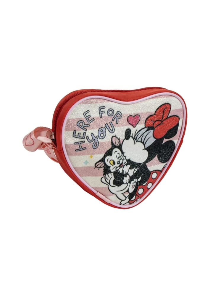 Minnie For You glitzer Schultertasche