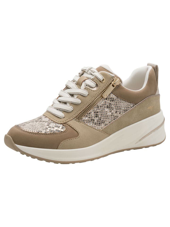Sneaker in BEIGE SNAKE