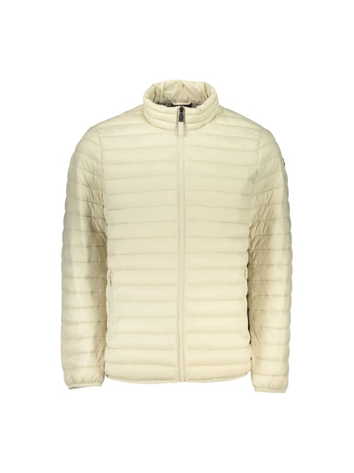 Beige Polyamid Herren Jacke