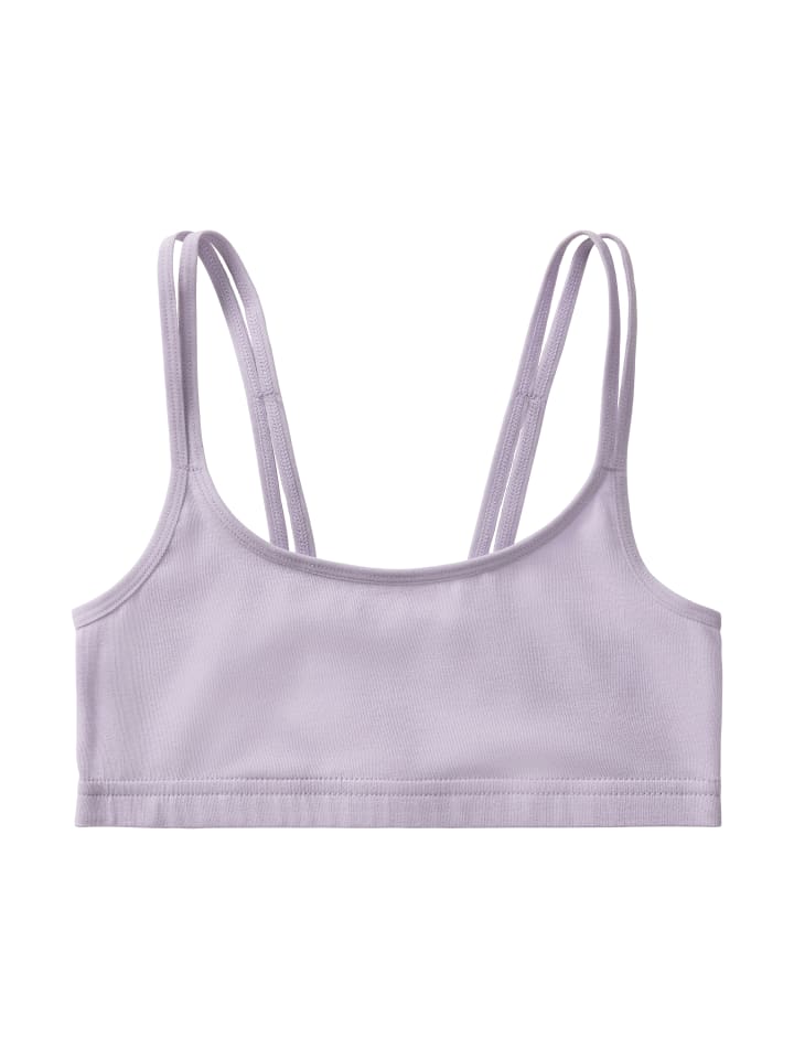 Set: Bustier in mint / flieder