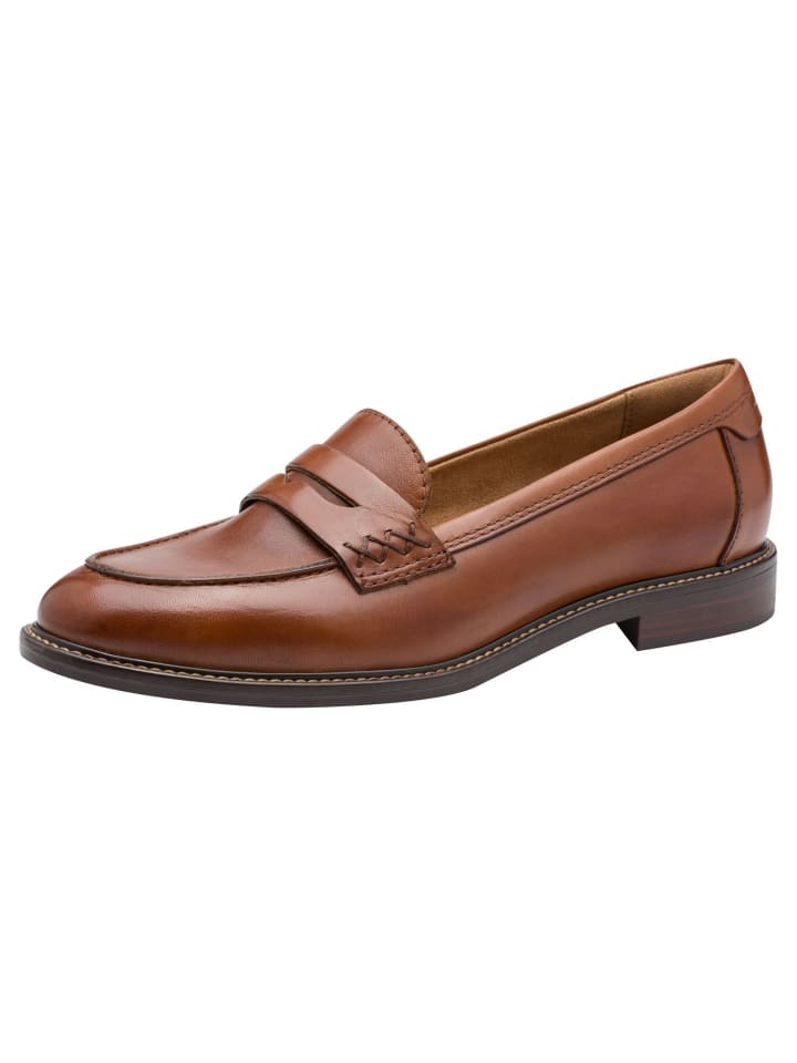Slipper in COGNAC LEATHER