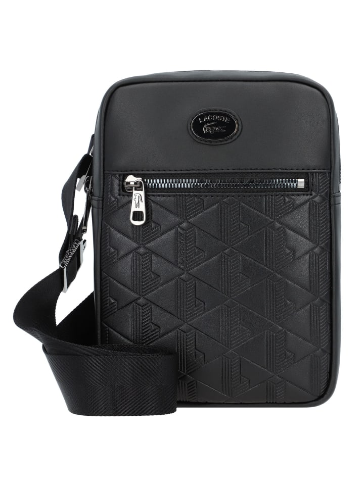 Nomogramme Umhängetasche Leder 16 cm noir