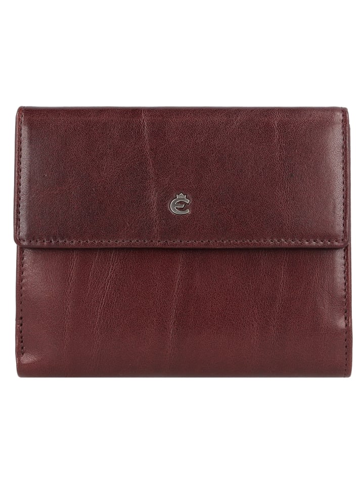Toscana Geldbörse RFID Schutz Leder 12 cm coffee