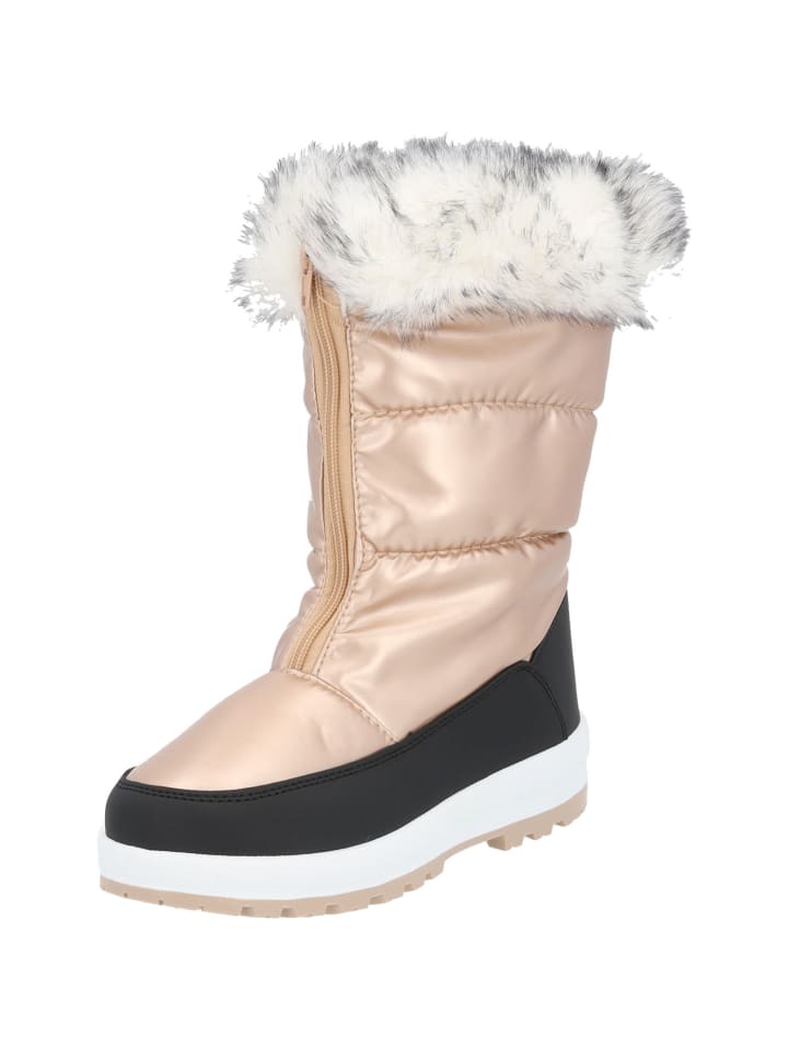 Winterstiefel Platea in Champagner