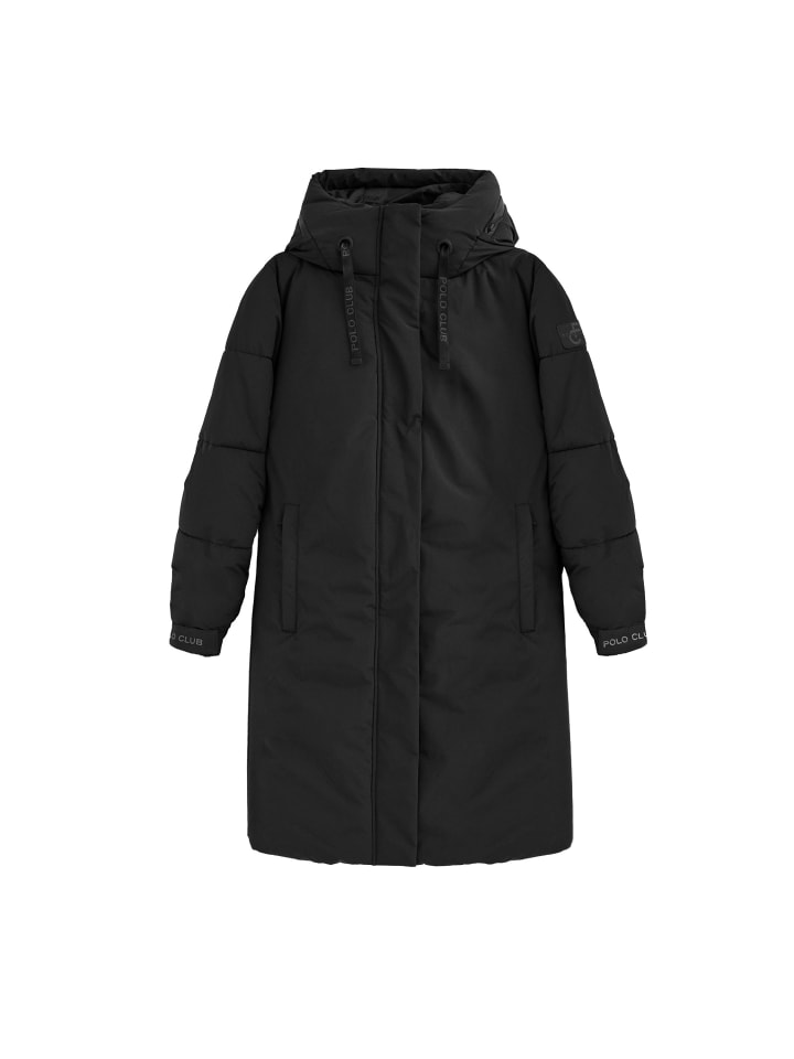 Jacke WOMAN IRIA COAT LONG SLEEVE SLIM FIT in Schwarz