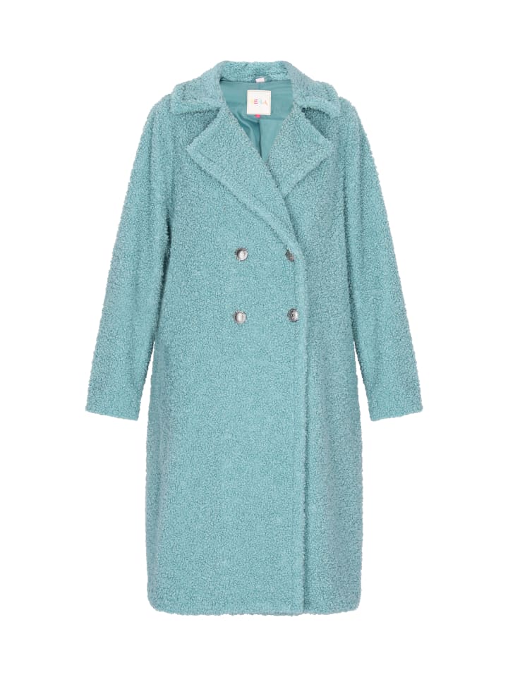 Damen Coat in Aqua