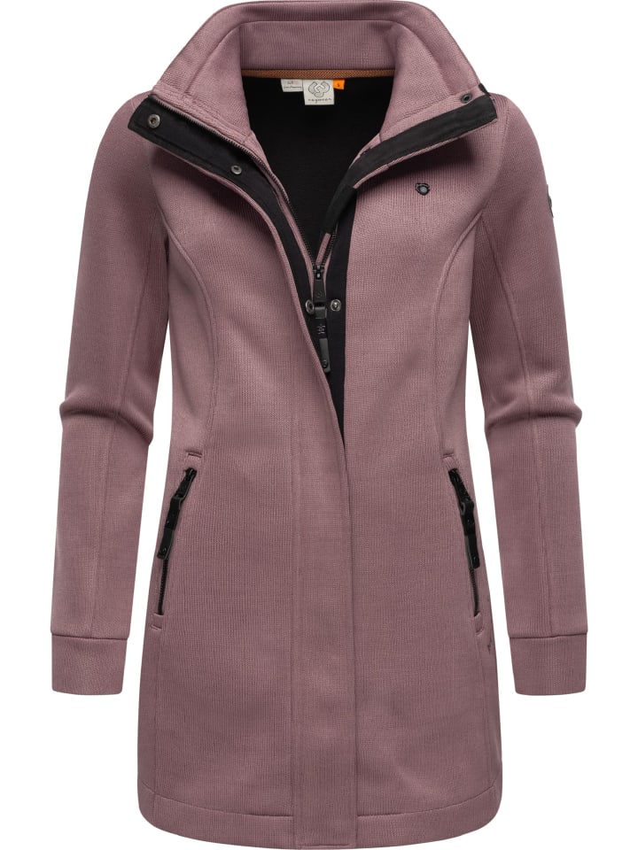 Sweatjacke Letrice Bonded in Mauve24