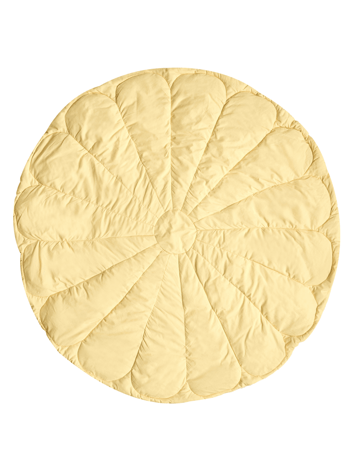 Krabbelmatte ELIZJUM in Gelb - (W) 110 x (H) 3 x (L) 110 cm