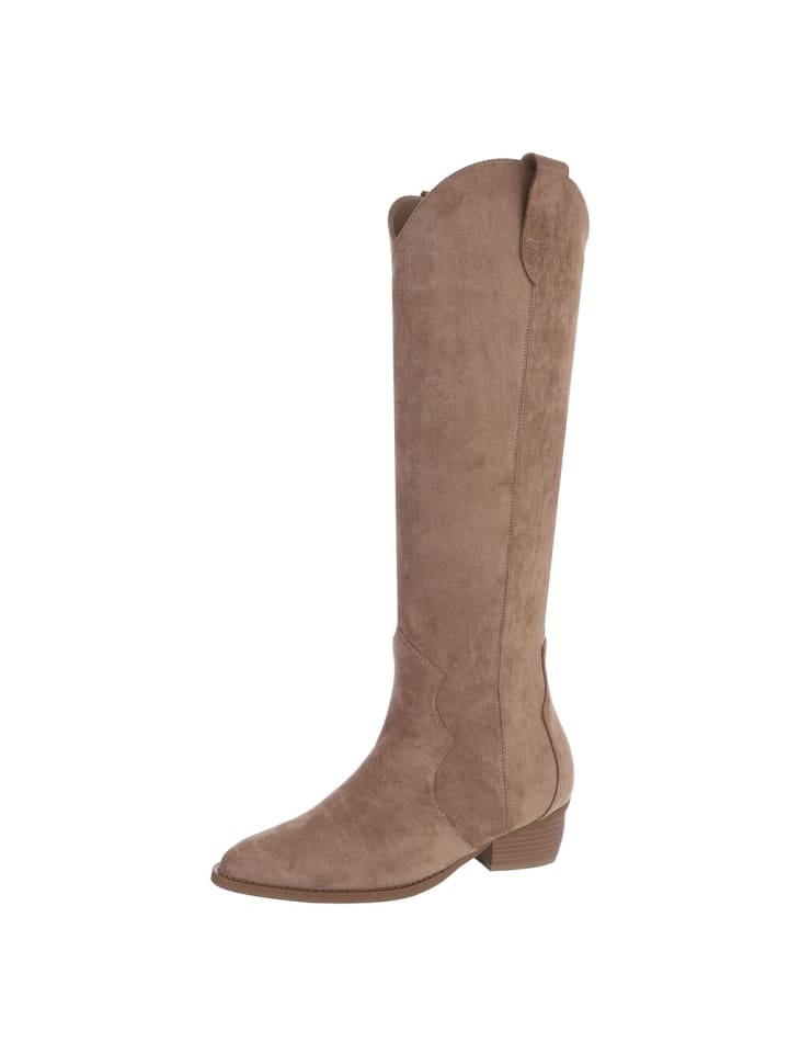 Stiefel in Hellbraun