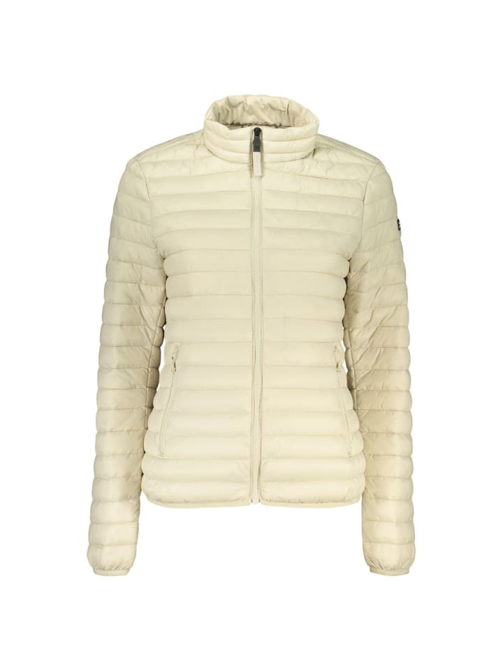 Beige Polyamid Damen Jacke