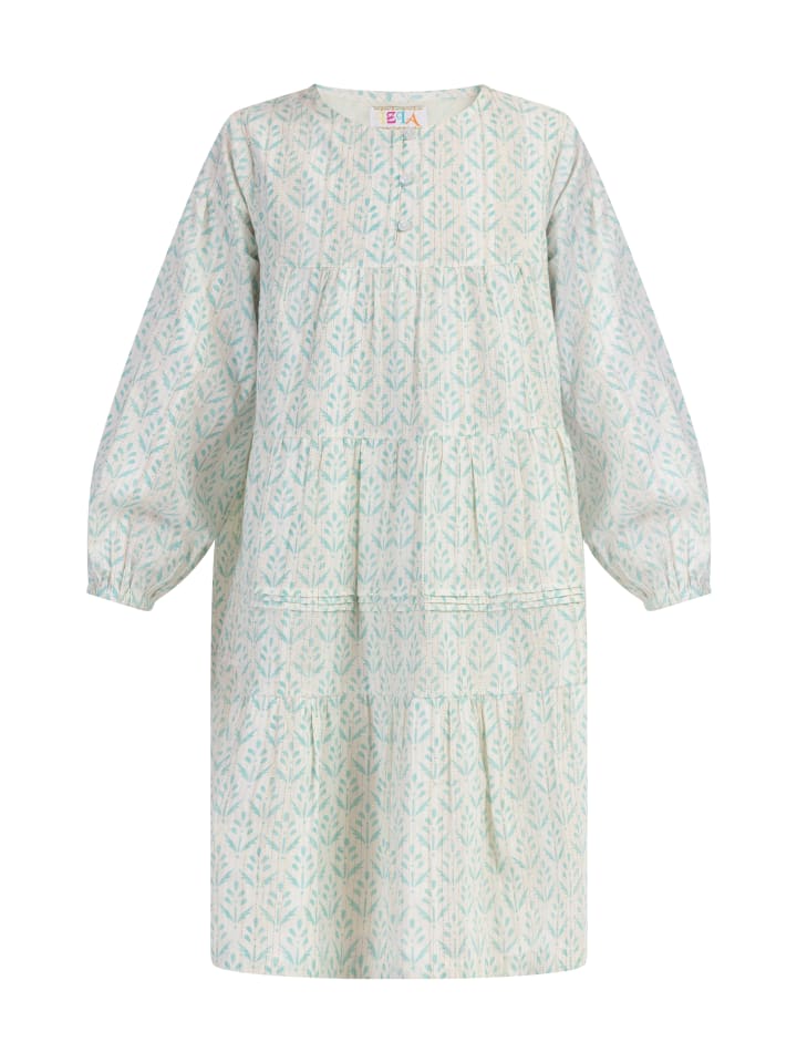 Mädchen Sommerkleid in Türkis