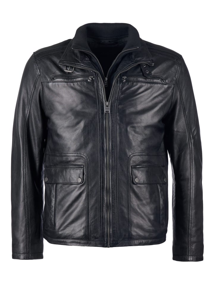 Lederjacke 40785 in braun
