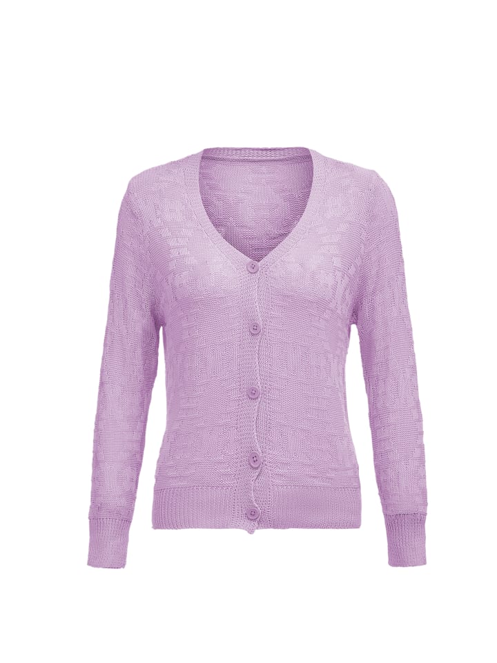 Women Strickjacke in Lavendel