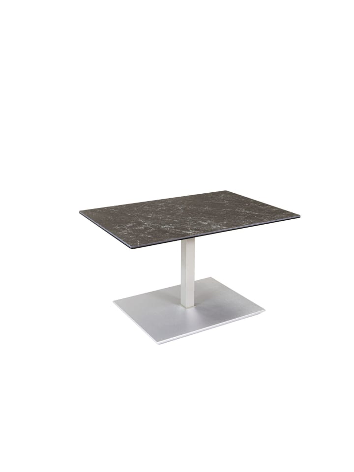 FUNKTIONSTISCH Cayla 90x60x47 höhenverstellbar Perlsilber/Keramik