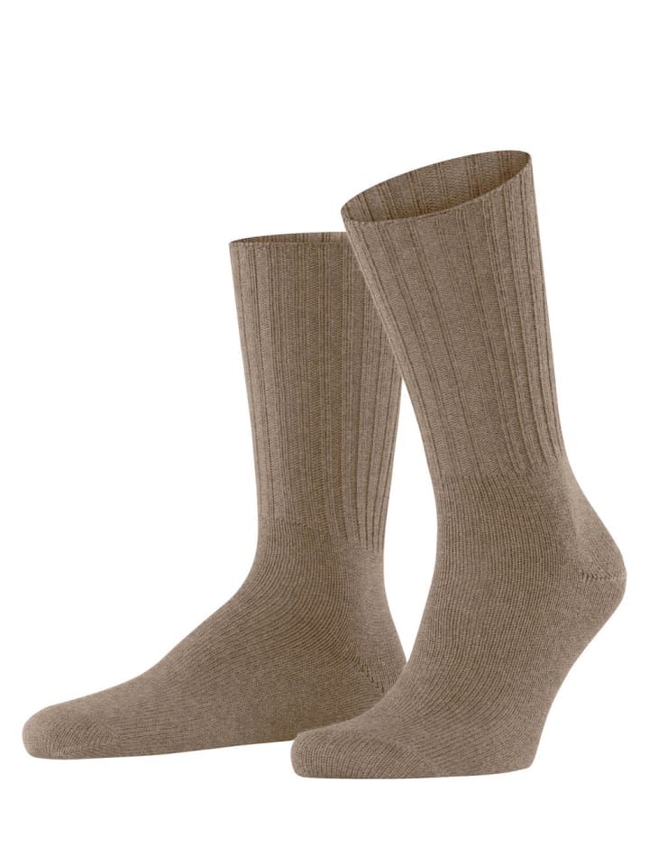 Socke NELSON in Nutmeg mel