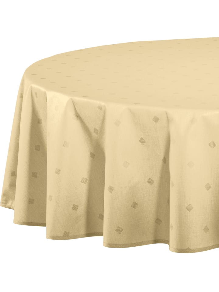 Baumwollmischung Tischdecke Neuss in natur