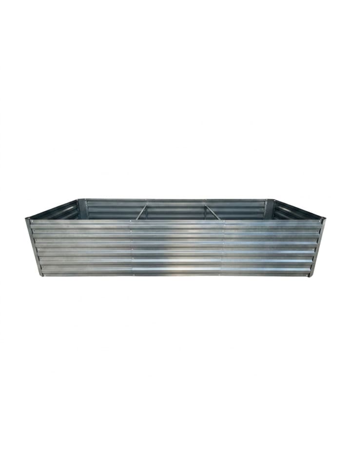 Hochbeet in Silber - (B)240 x (H)57 x (T)90 cm
