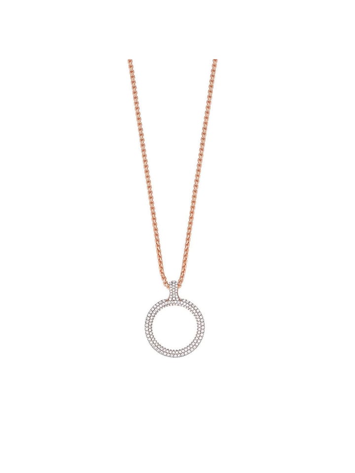 Halskette mit Anhänger in Rotgold – (L)45cm