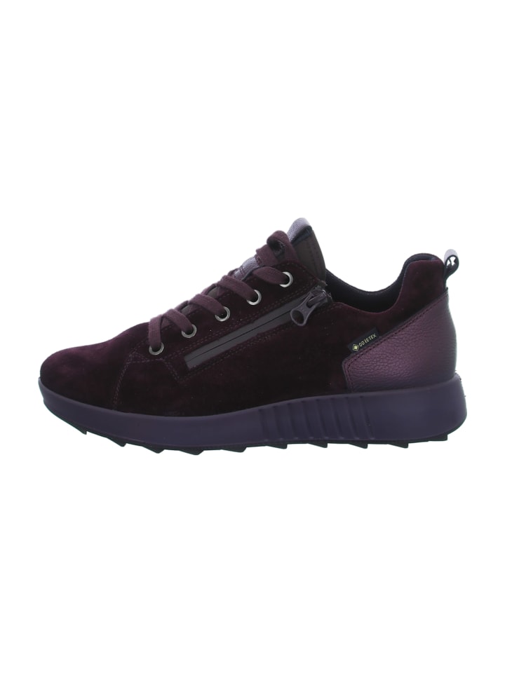Komfort Schnürschuhe in Rot