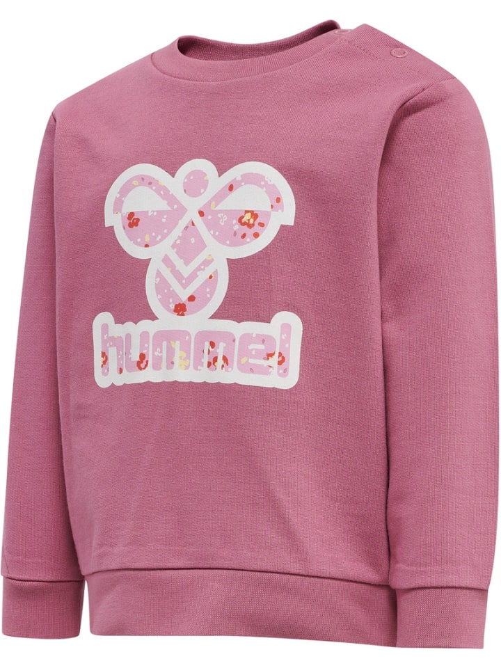 Kinder Sweatshirt "Hmlverina Sweatshirt" in Rosa