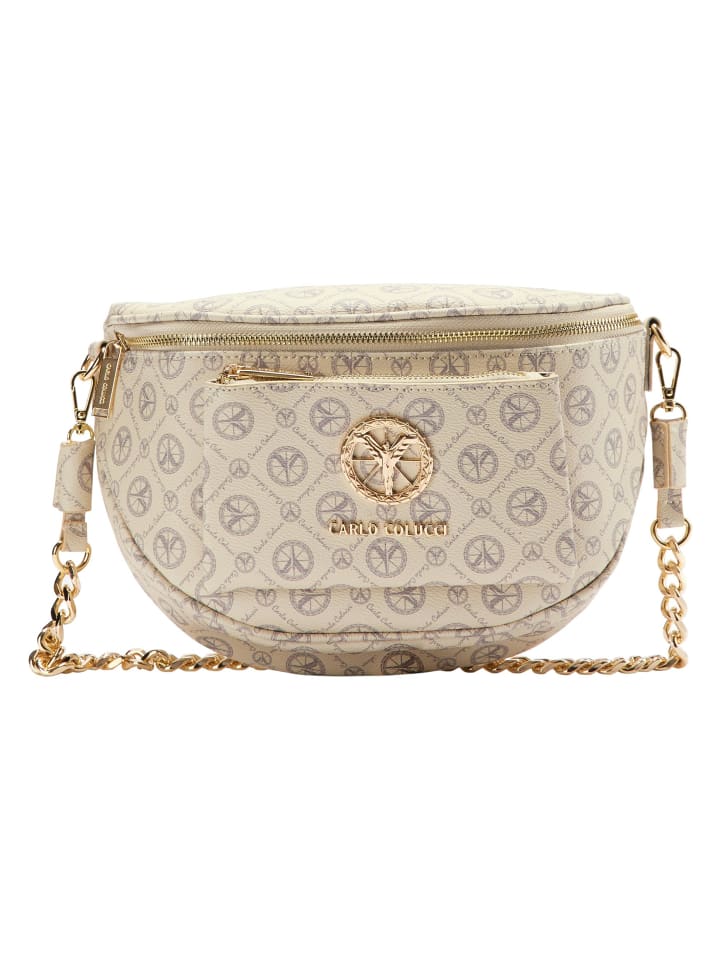 Bauchtasche Costalonga in Creme