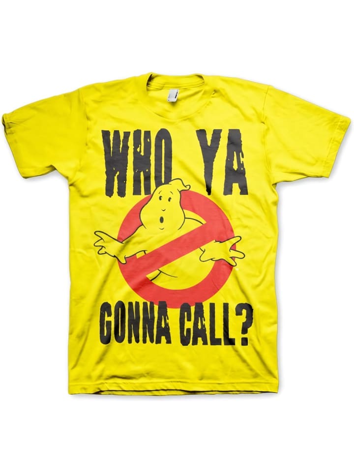 T-Shirt in Gelb