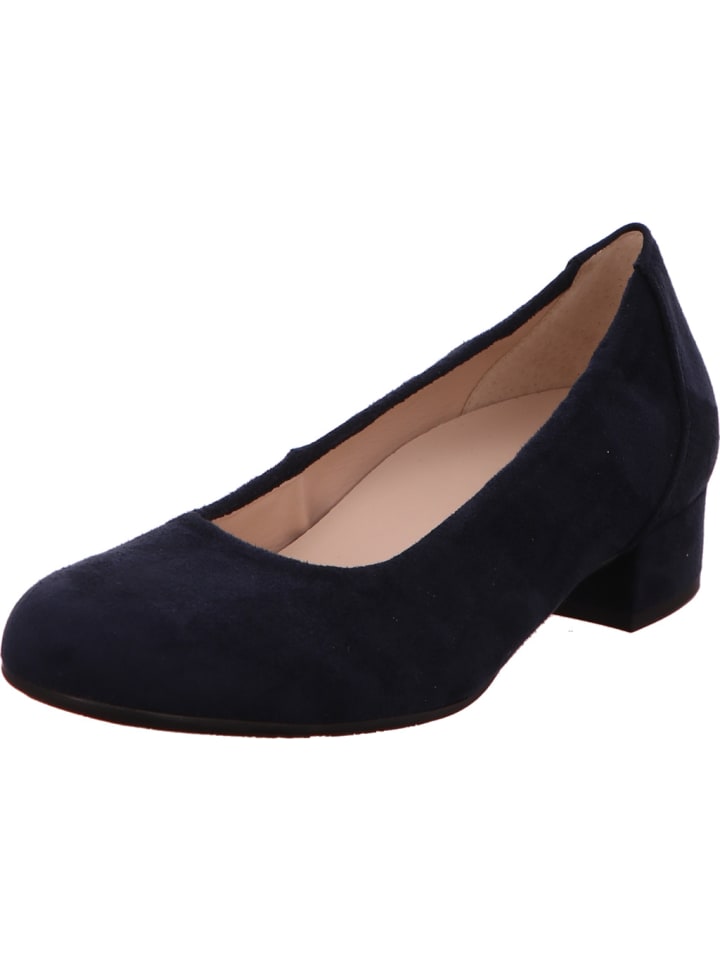 Pump in blau