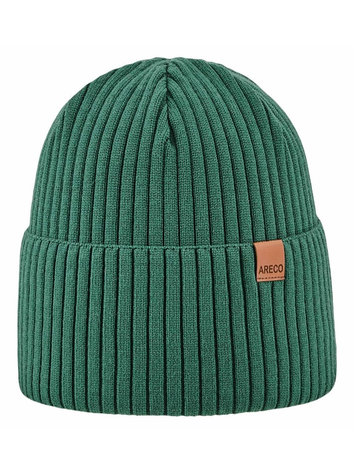 Strickmütze in grün