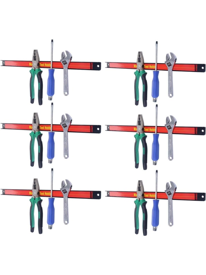 Magnetleiste Werkzeugleiste 6er Set 46cm in Rot