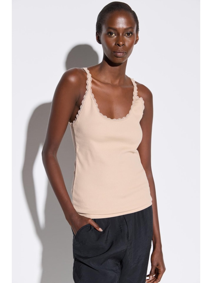Blouse in Beige