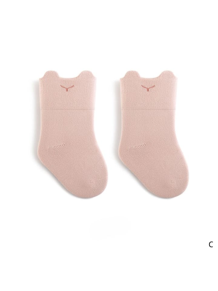 5er-Set Bär Baby-Socken mit Weitbund