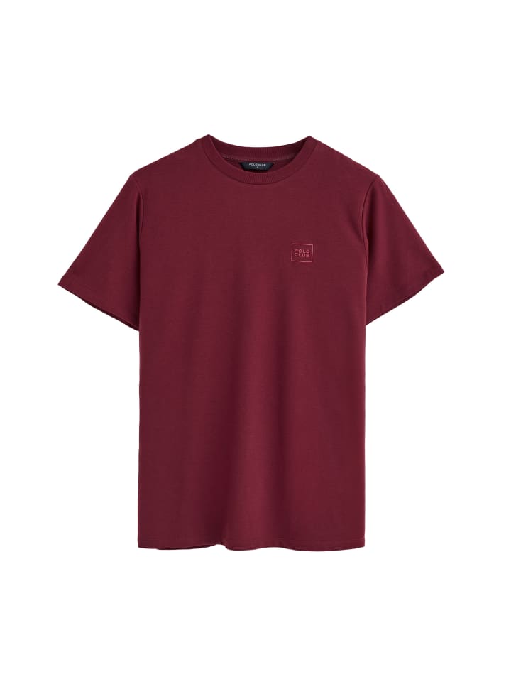 T-Shirt MAN AMARI BLOCK SHORT SLEEVE REGULAR FIT in Granat