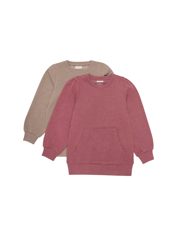 Rundhalspullover MISweatshirt in Rot