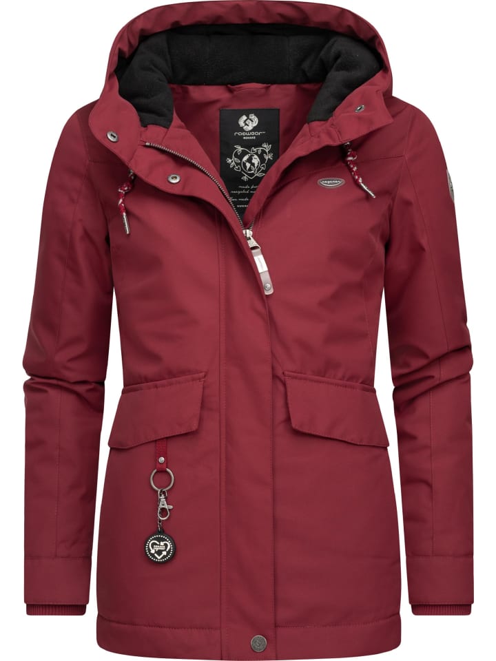 Winterjacke Jazmin Remake II Intl. in Wine Red22