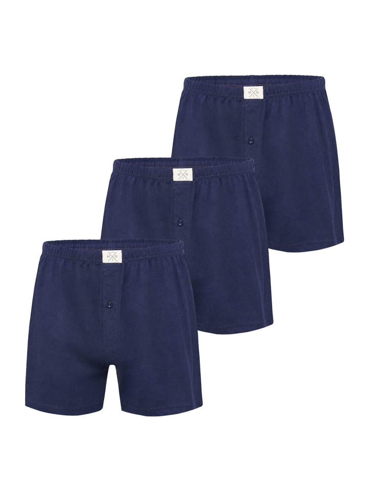 Boxer Jersey Loose Fit in navy