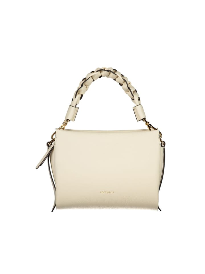 Weiß Damen Tasche aus Leder