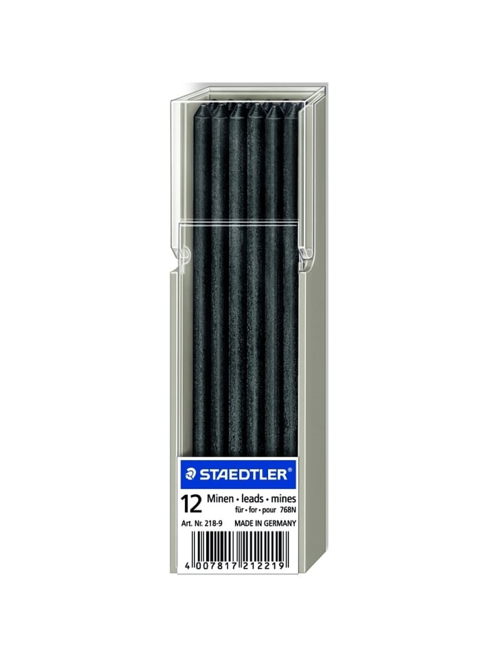Spezialmine omnichrom schwarz 12-er Etui