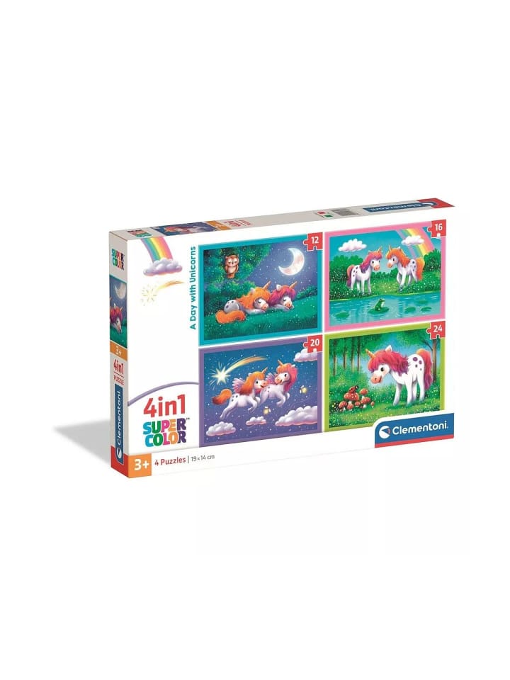 One Day 4-in-1 Puzzle Clementoni