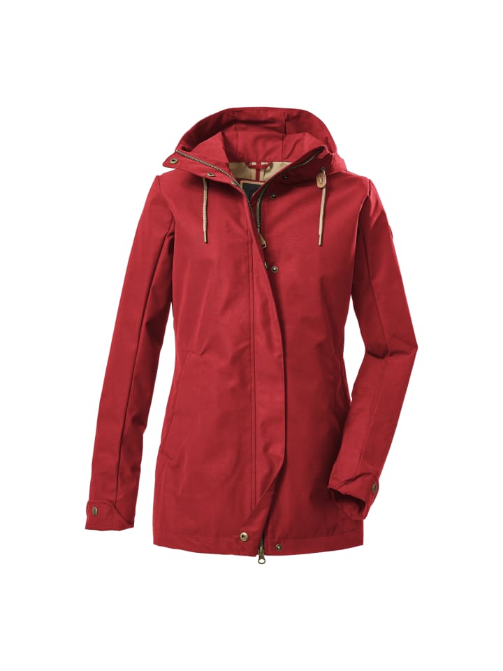 Jacke 3-Lagen Jacke in Rot