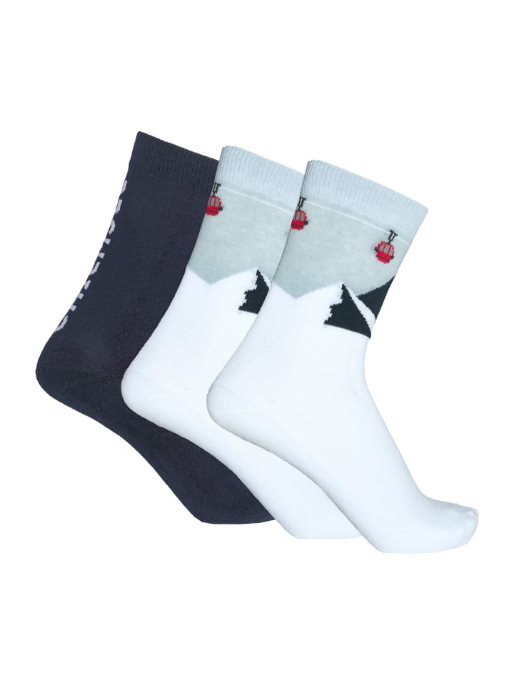 Socken in Weiß